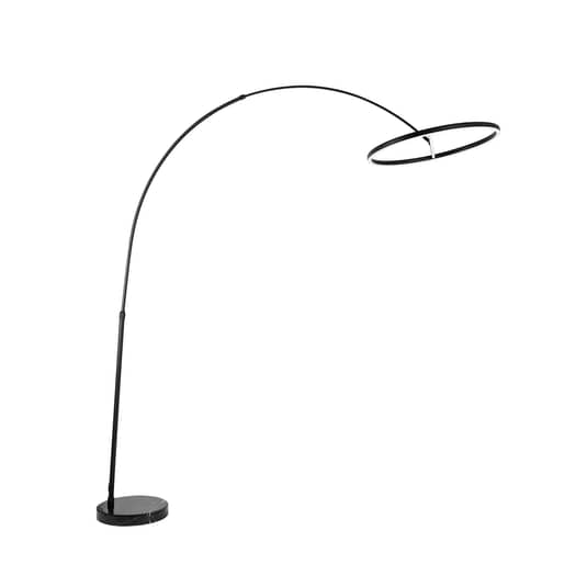 Lucande Virvera Led Bogenstehlampe Standleuchte Rund Schwarz B-Ware von Lucande