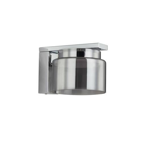 Lucande Wandleuchte, Wandlampe Innen Diano (Design Modern) in Alu aus Glas (1 flammig GX53) - Wandstrahler Wandbeleuchtung Schlafzimmer/Wohnzimmer Wohnzimmerleuchte von Lucande