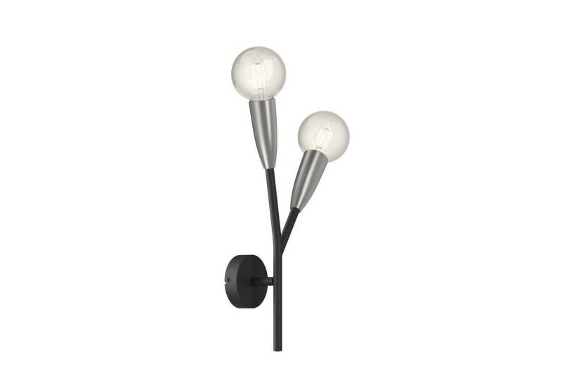 Lucande Wandleuchte Carlea, Nicht enthalten, 2 x 60 W von Lucande