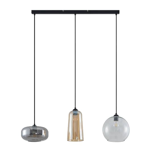 Lucande Wilja Glas Hängeleuchte Deckenlampe Pendelleuchte Deko Deckenlampe 702 B-Ware von Lucande