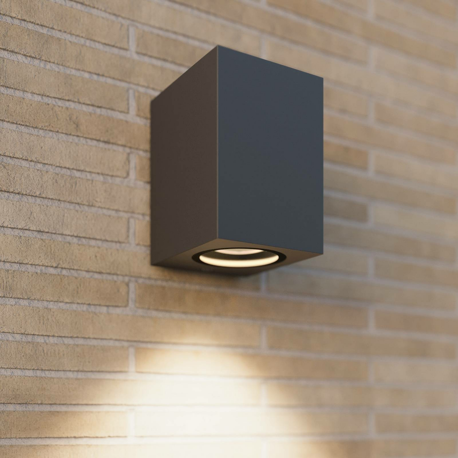 Lucande Xava Außenwandleuchte Downlight Wandleuchte Wandleuchte Lampe Gu10 Grau B-Ware Lucande Xava Außenwandleuchte Downlight Wandleuchte Wandleuchte Lampe Gu10 Grau B-Ware von Lucande