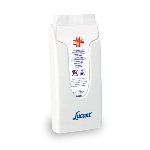 Lucart Professional Putzrollen 892038 Gerät-Spender Beutel für Servietten Periodische, weiß (6-er Pack) von Lucart Professional