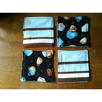 4Er Set Wendbare Kaffee Untersetzer von Lucary