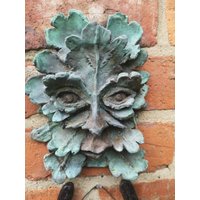Ein Bronzener Green Man. Eines Meiner Frühen Stücke Und Immer Noch Ein Beliebter Verkäufer von Lucassculptures