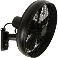 Lucci AIR BK Wandventilator 50W (Ø) 410mm Schwarz von Lucci AIR