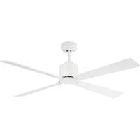 Lucci AIR Climate I Deckenventilator 35W (Ø x H) 132cm x 31cm Weiß von Lucci AIR