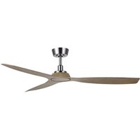 Lucci AIR Moto Deckenventilator 28W (Ø x H) 132cm x 280mm Chrom von Lucci AIR