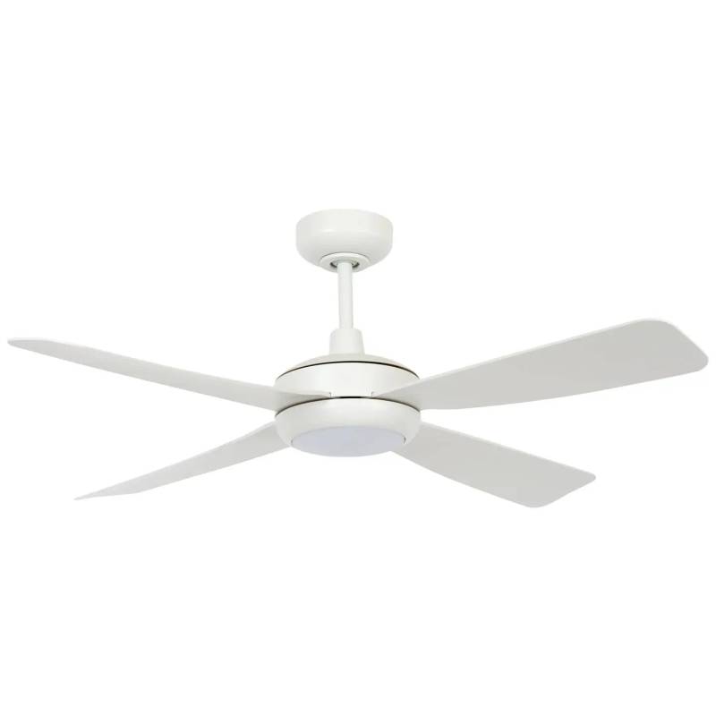 B-Ware Lucci Air Deckenventilator Ventilator Slipstream Mit Licht Gx53 Weiß Leise 107cm von Lucci Air