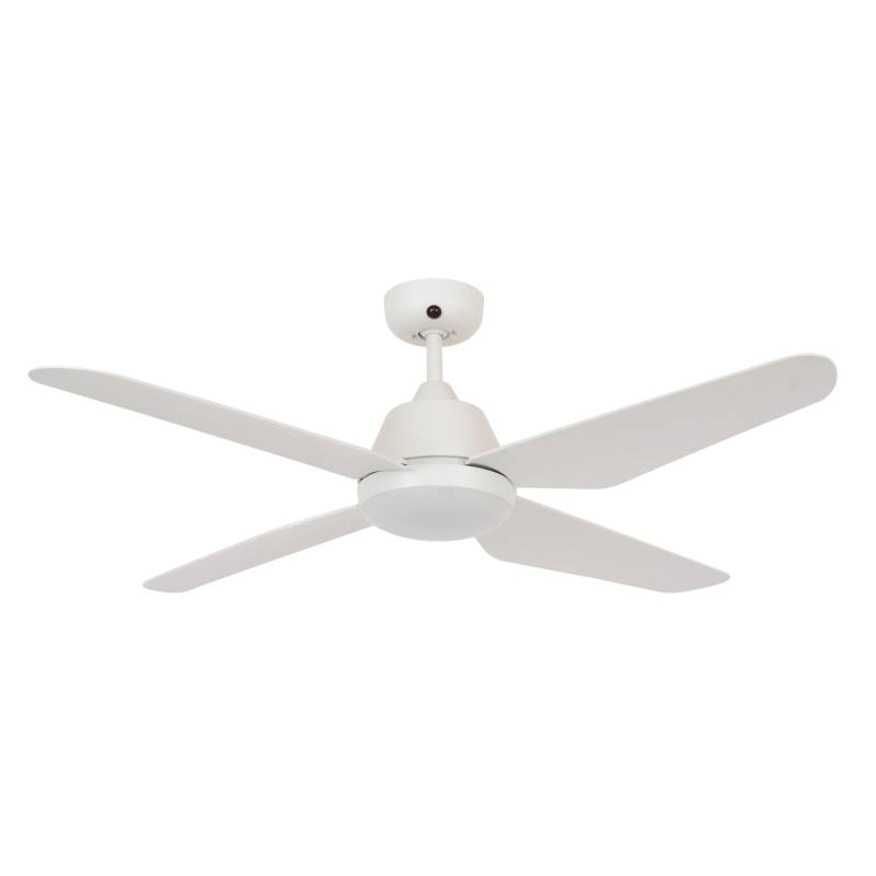 Lucci Air Deckenventilator mit LED Beleuchtung und Fernbedienung Airfusion Aria Weiß 122 cm von Lucci Air