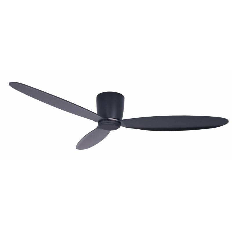 Lucci Air Energiespar Deckenventilator mit Fernbedienung Airfusion Radar DC Schwarz 132 cm von Lucci Air