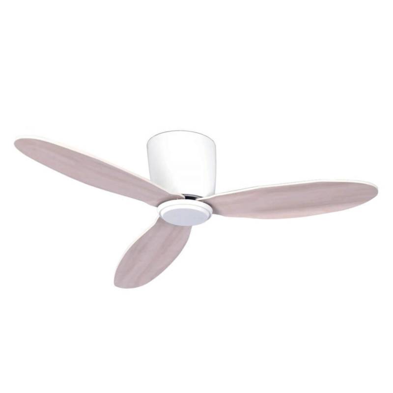 Lucci Air Energiespar Deckenventilator mit Fernbedienung  Airfusion Radar DC Weiß - Eiche 107 cm von Lucci Air