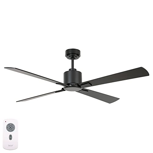 Lucci air Deckenventilator Climate I, Ventilator inkl. Fernbedienung, flacher Deckenlüfter, Ø 132 cm, Sommer- und Winterbetrieb von Lucci