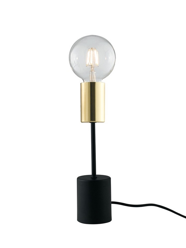 Luce Design Axon Tischleuchte E27 Schwarz Gold Tischlampe Stehlampe Leselampe B-Ware Luce Design Axon Tischleuchte E27 Schwarz Gold Tischlampe Stehlampe Leselampe B-Ware von Luce Design