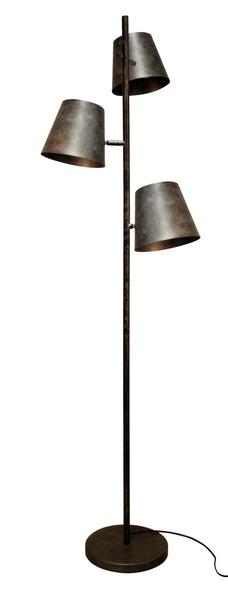 Luce Design Colt Stehleuchte Frost/grau E27 34x76x27,5cm von Luce Design