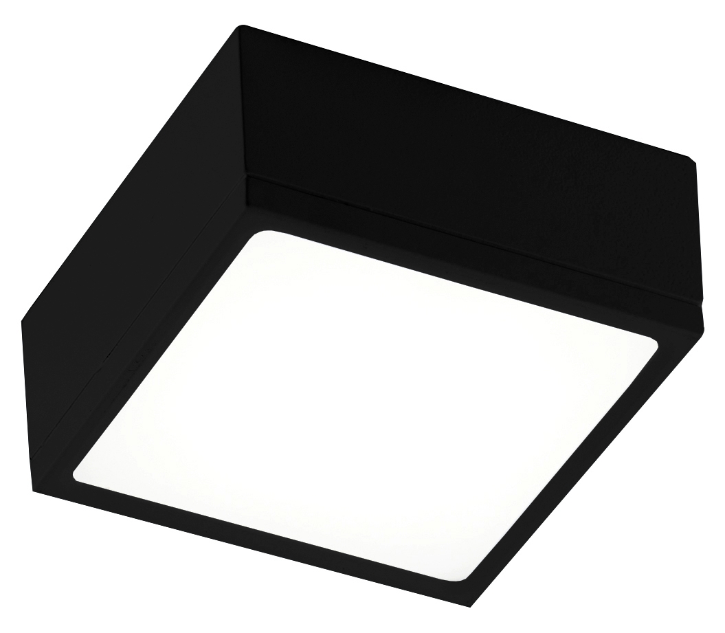 Luce Design Klio LED Deckenleuchte schwarz 1300lm 4000K 12x12x5,9cm von Luce Design