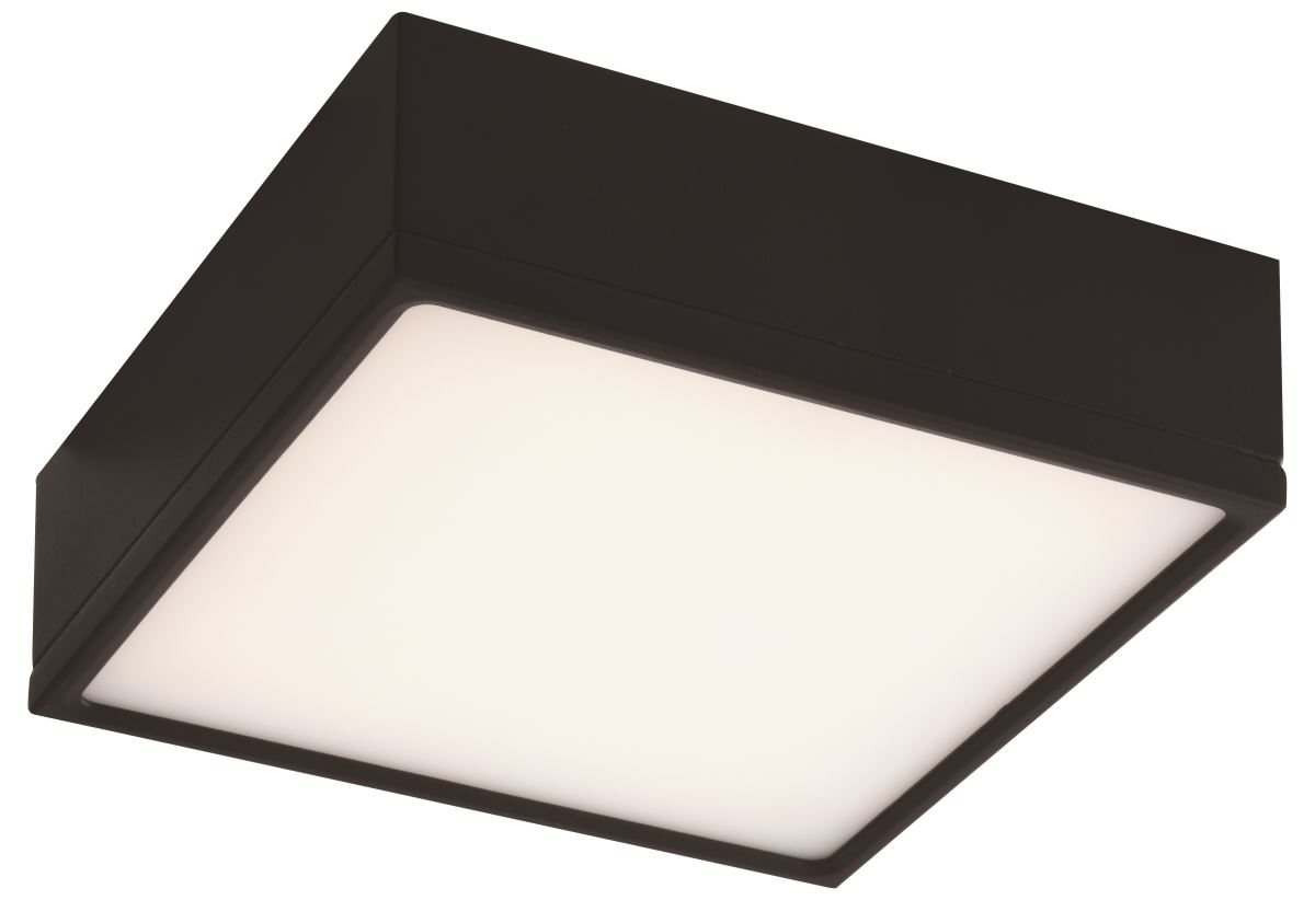 Luce Design Klio LED Deckenleuchte schwarz 2000lm 4000K 17,5x17,5x5,9cm von Luce Design