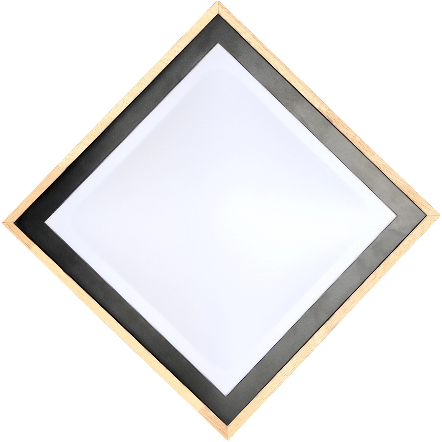 Luce Design LED-Deckenleuchte Solstar S 1-flammig Holz 28,5 cm x 28,5 cm von Luce Design