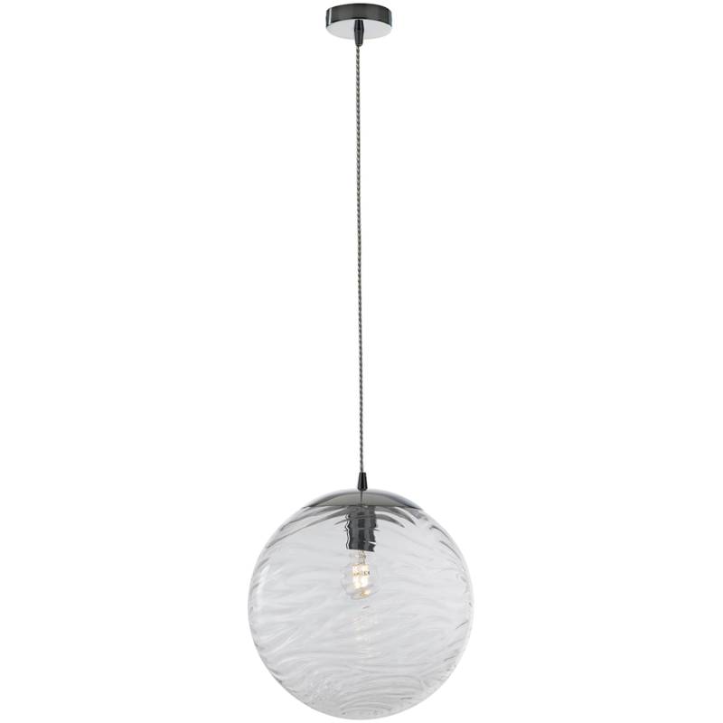 Luce Design Pendelleuchte Nereide 1-flammig Transparent Ø 33 cm von Luce Design