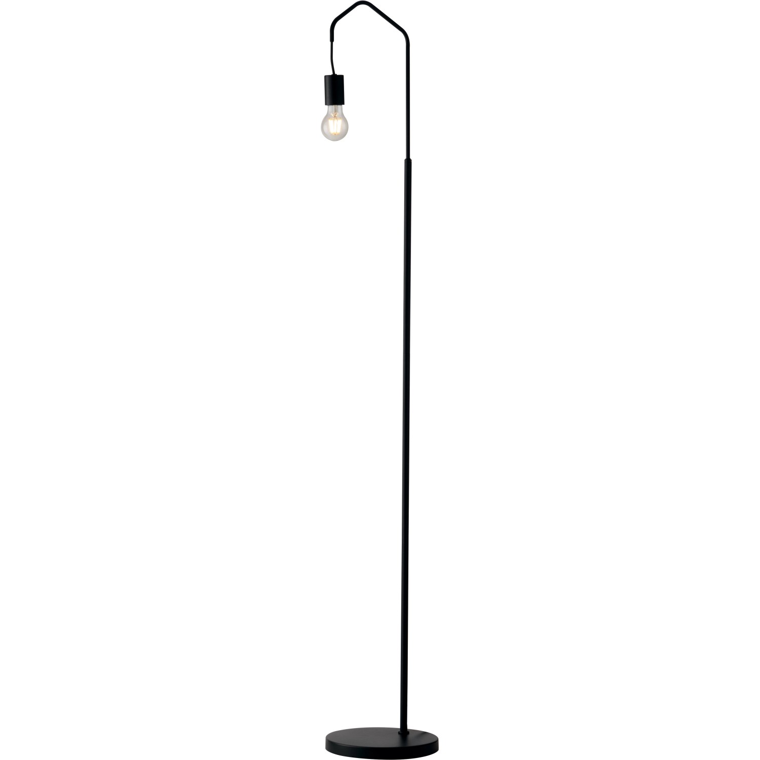 Luce Design Stehleuchte Habitat 1-flammig Schwarz Ø 27 cm von Luce Design