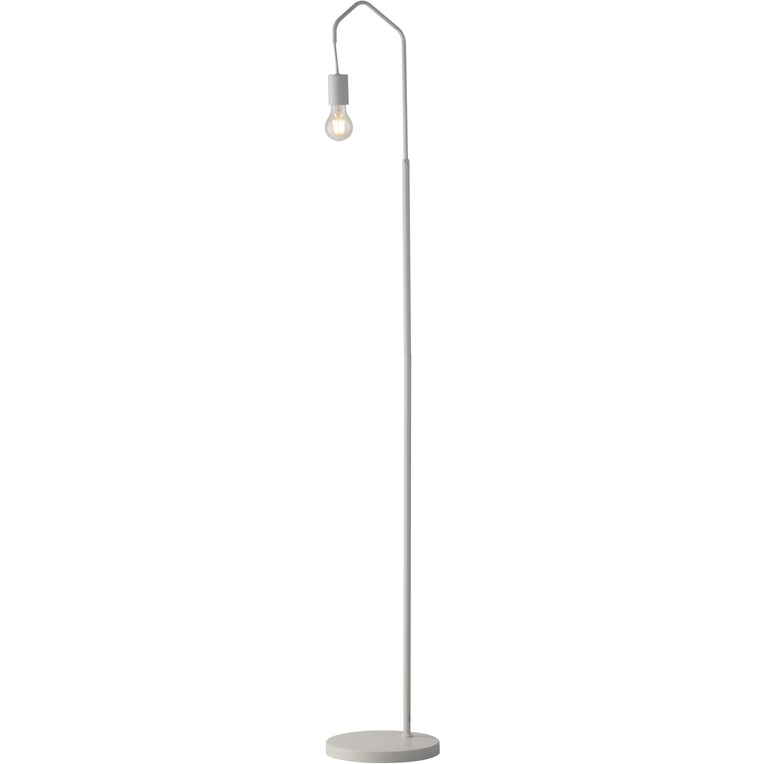 Luce Design Stehleuchte Habitat 1-flammig Weiß Ø 27 cm von Luce Design