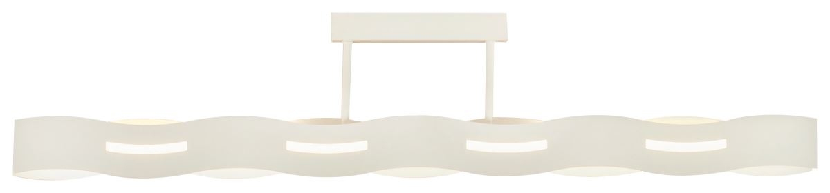 Luce Design Wave LED Deckenleuchte weiß 2300lm 3000K 13x26x107,5cm dimmbar von Luce Design