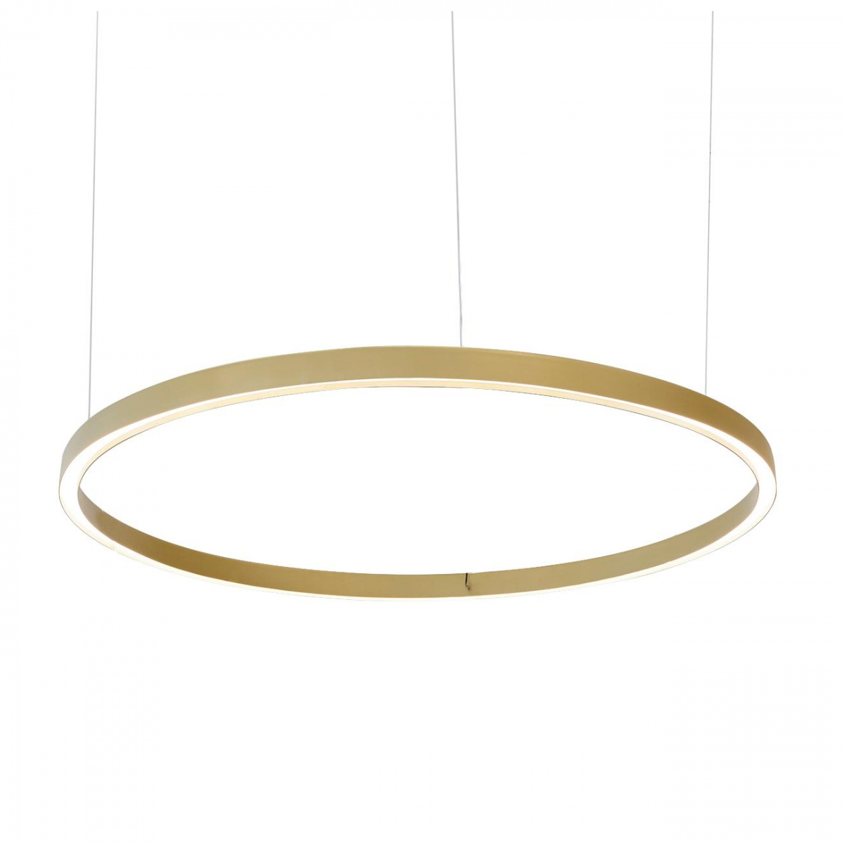 LucePlan - Compendium Circle D81 LED Pendelleuchte Ø110cm - messing/Ø 110cm/LED/FIX/68W/230V/3000K/dimmbar von LucePlan