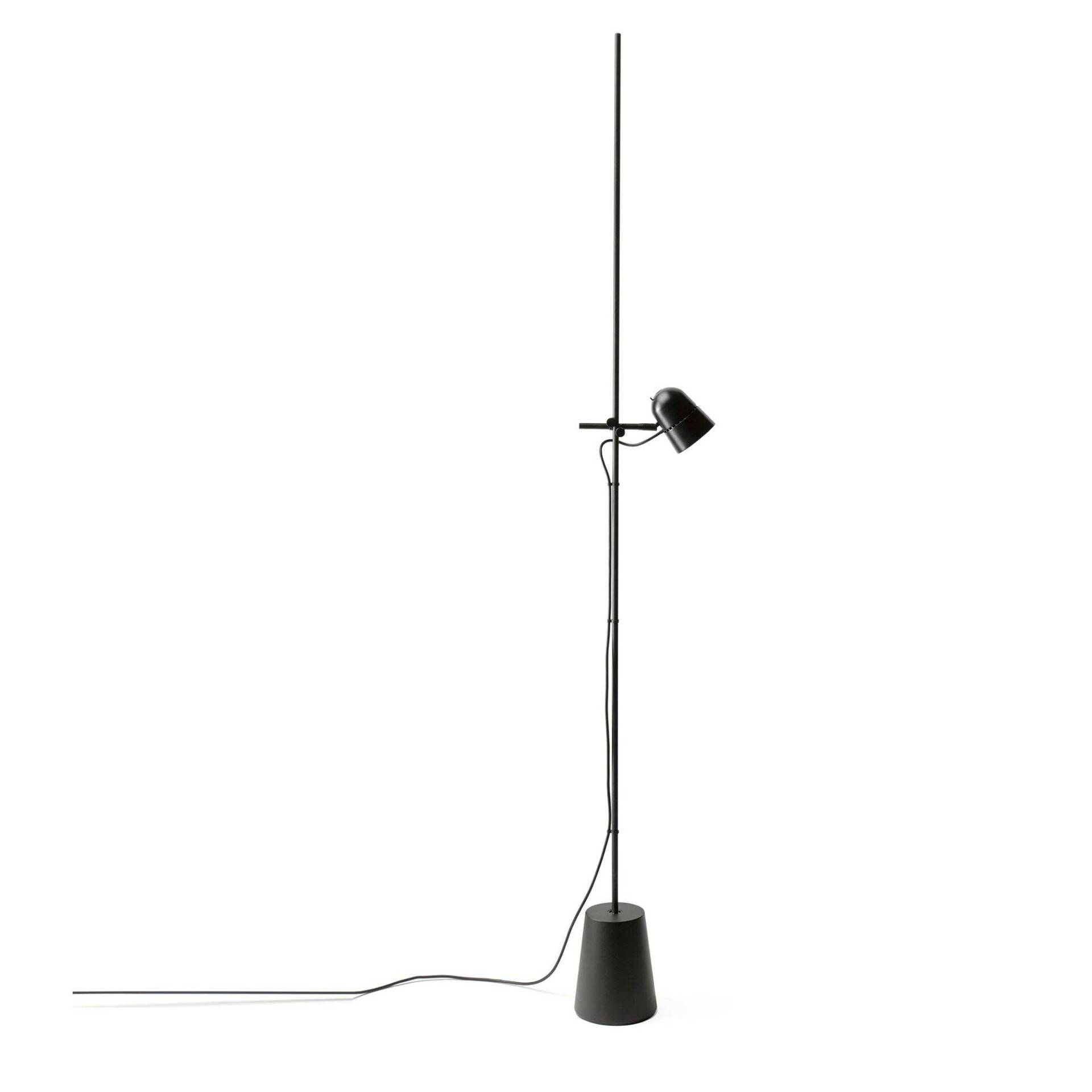 LucePlan - Counterbalance LED Stehleuchte - schwarz/BxH 24x170cm/2700K/800lm von LucePlan