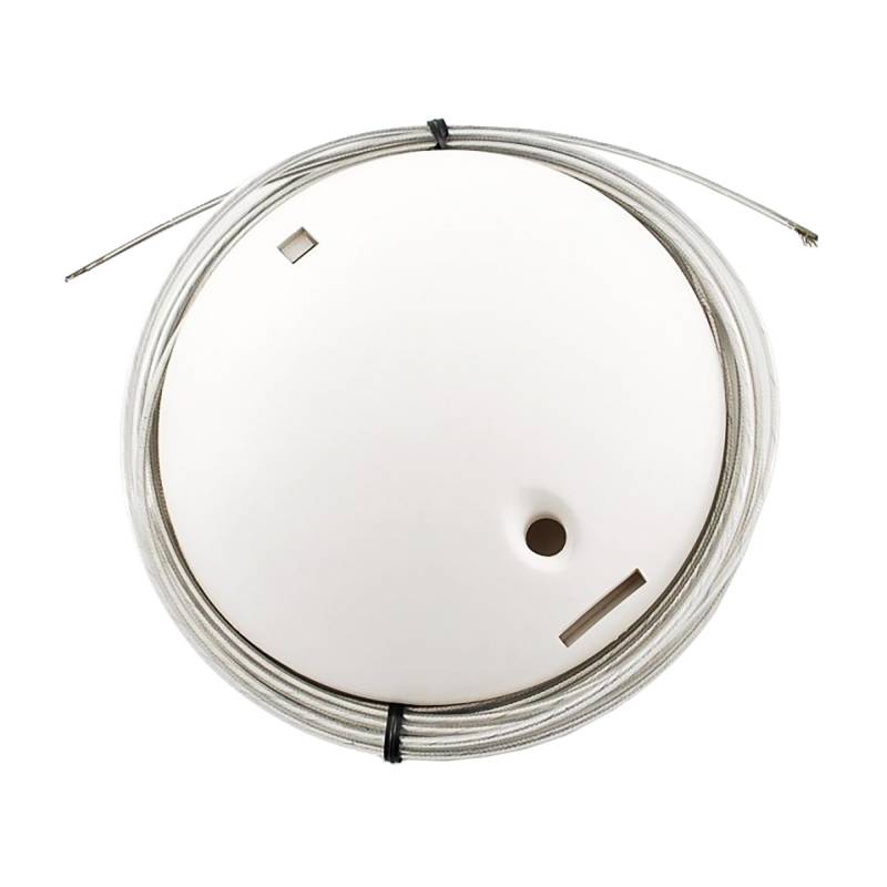LucePlan - Titania Baldachin für dezentrale Aufhängung - weiß/Kunststoff/+3m Kabel von LucePlan