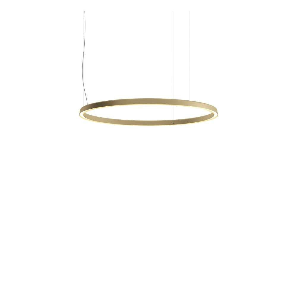 Luceplan - Compendium Circle LED Pendelleuchte Ø110 Brass von Luceplan