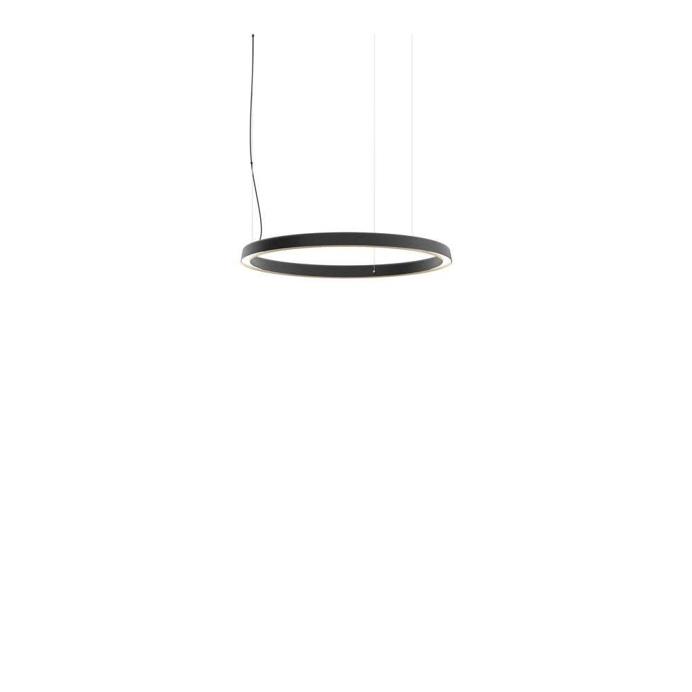 Luceplan - Compendium Circle LED Pendelleuchte Ø72 Black von Luceplan