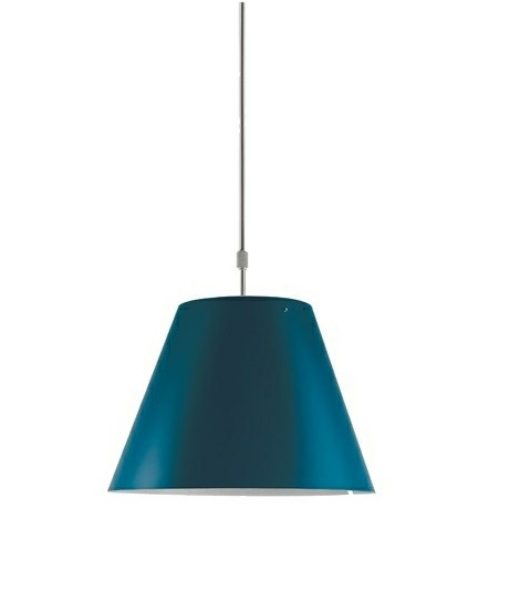 Luceplan - Costanza Pendelleuchte Petrol Blue von Luceplan