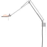 Luceplan Berenice Piccola Parete Gestell: Aluminium, Reflektor: rosa Luceplan Berenice Piccola Parete Gestell: Aluminium, Reflektor: rosa von Luceplan