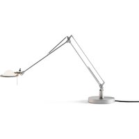 Luceplan Berenice Piccola Tavolo Gestell: Aluminium, Reflektor: satin weiß von Luceplan