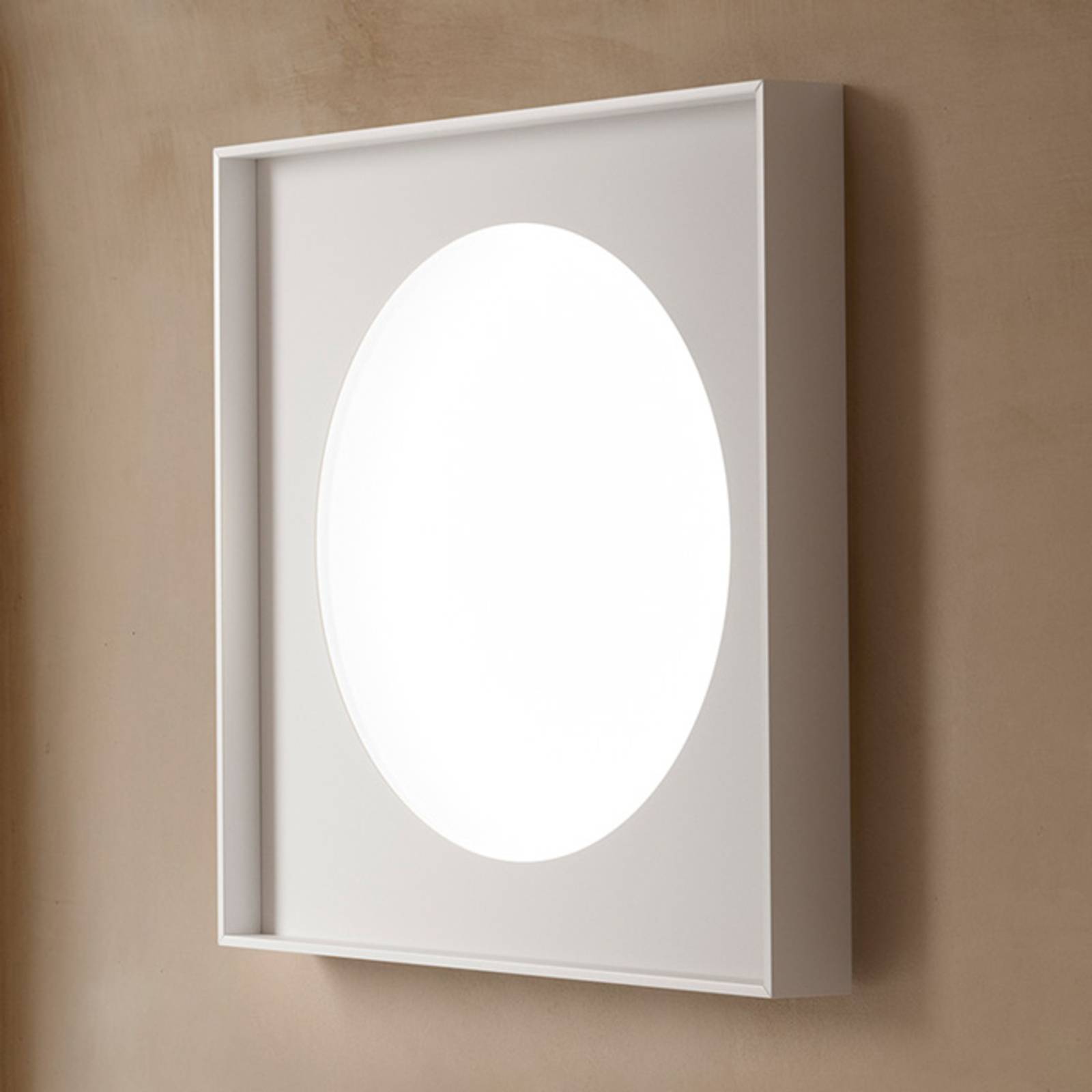 Luceplan Cassette LED-Wandlampe phase cut 90x90cm Luceplan Cassette LED-Wandlampe phase cut 90x90cm von Luceplan