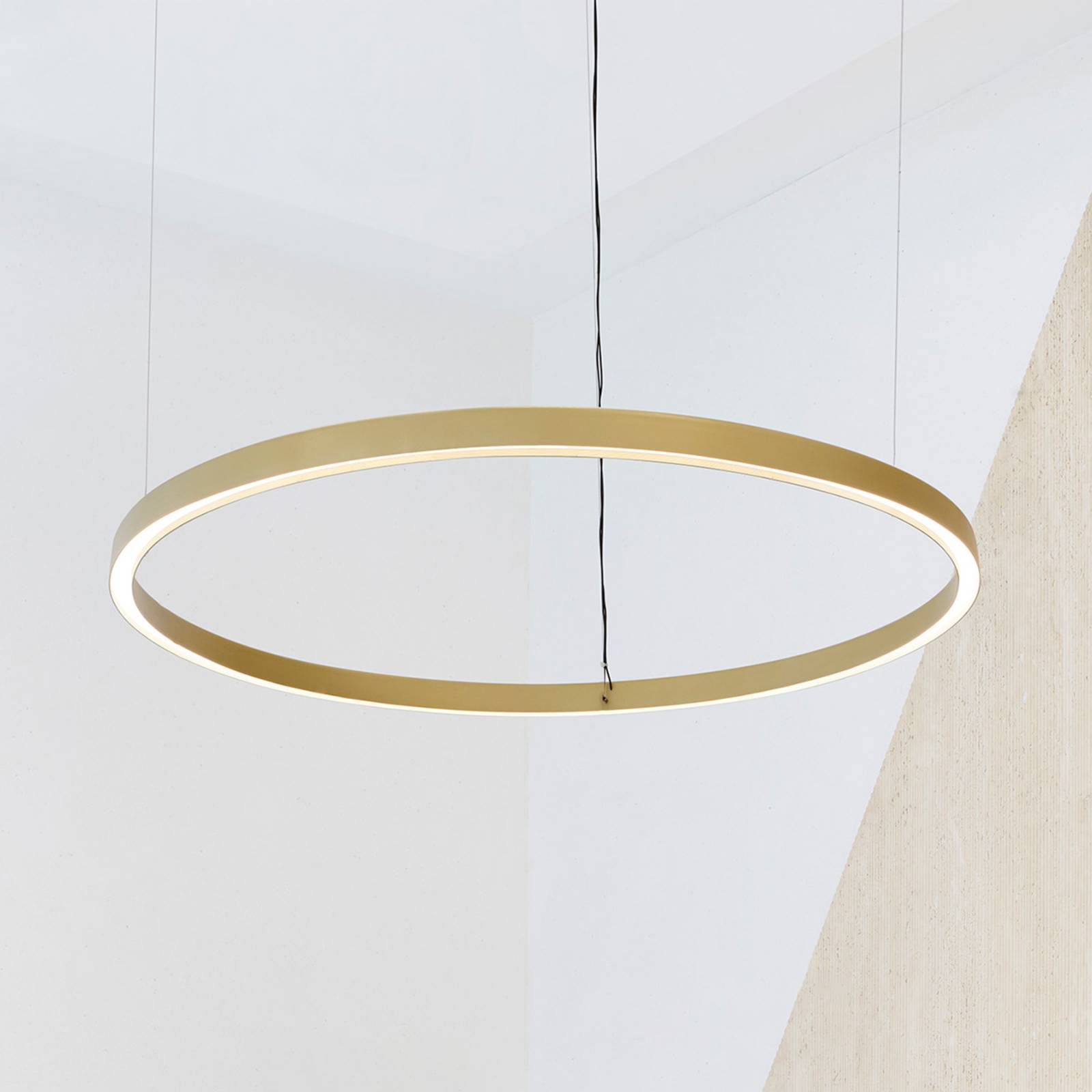 Luceplan Compendium Circle 110cm, messing Luceplan Compendium Circle 110cm, messing von Luceplan