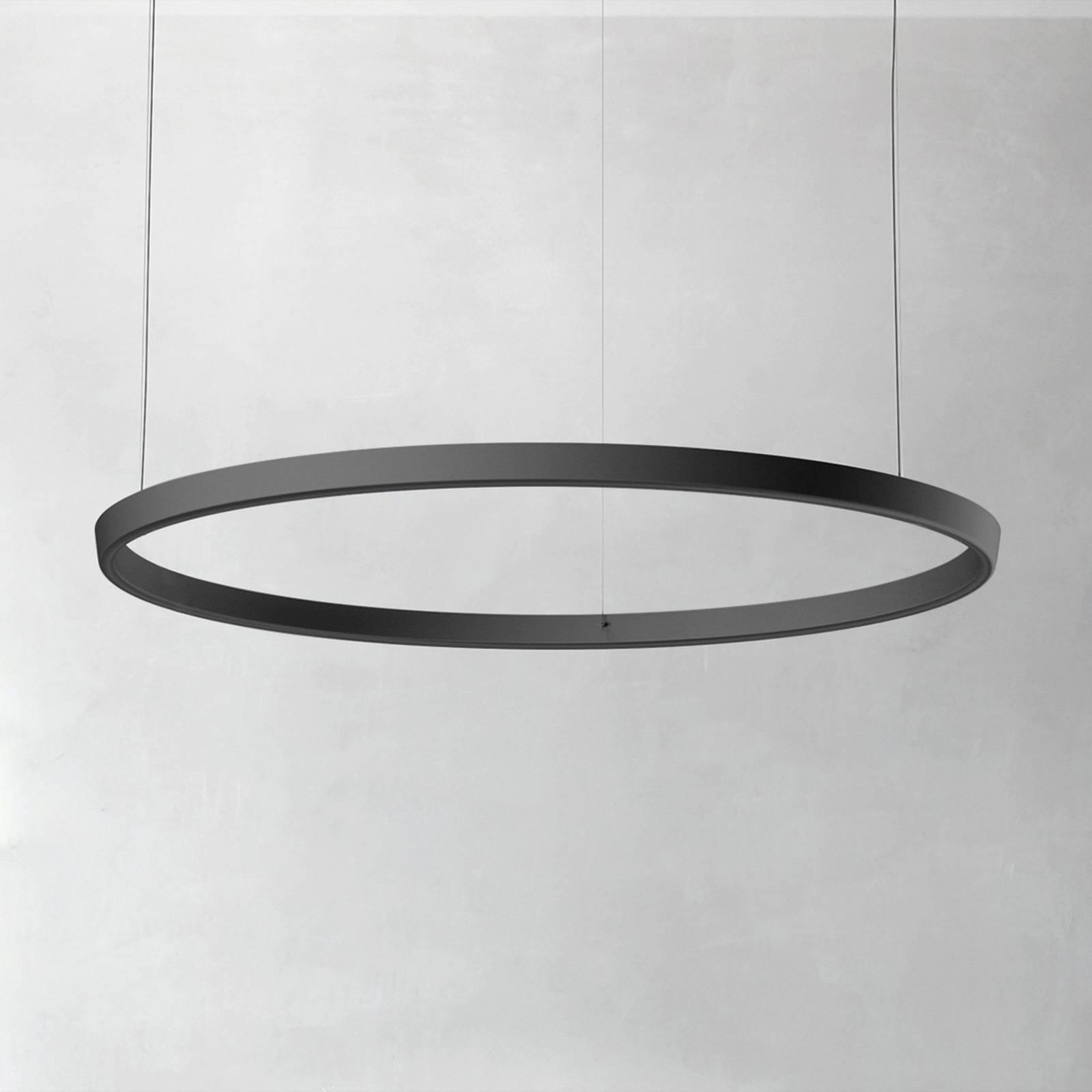 Luceplan Compendium Circle 110cm, schwarz Luceplan Compendium Circle 110cm, schwarz von Luceplan