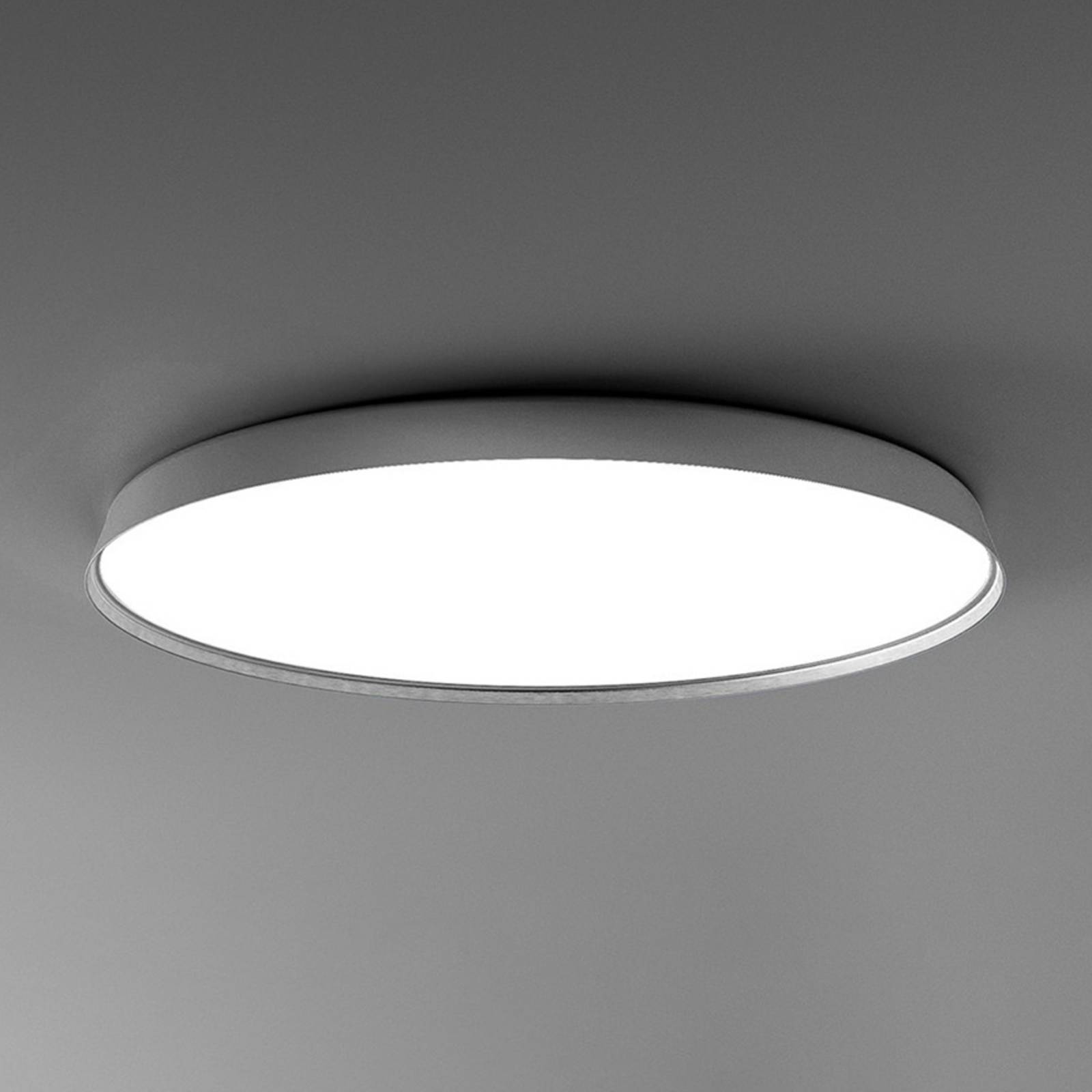 Luceplan Compendium Plate LED-Deckenlampe, alu von Luceplan