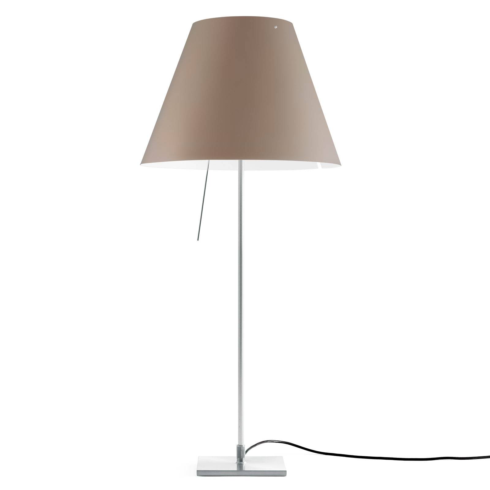 Luceplan Costanza Tischlampe D13if alu/nougat von Luceplan