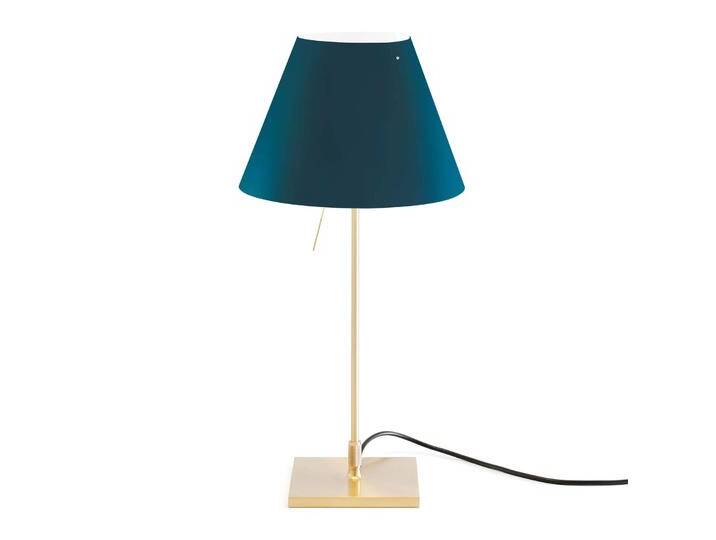 Luceplan Tischlampe Costanzina, messing / gold, für Wohn- / Esszimmer, Aluminium, Design, Tischlampe von Luceplan