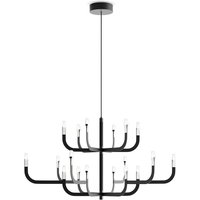 Luceplan J-us LED Sospensione, G Konfiguration schwarz matt Luceplan J-us LED Sospensione, G Konfiguration schwarz matt von Luceplan