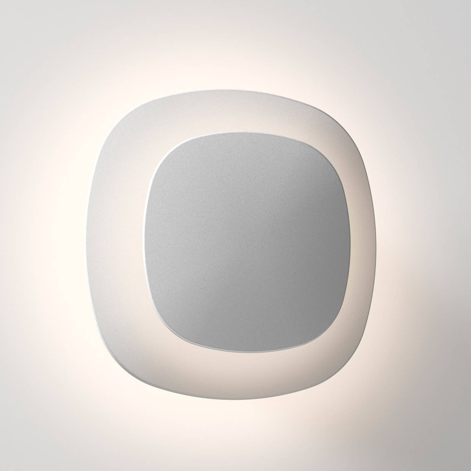 Luceplan Luthien LED-Wandlampe Phase Cut weiß 830 von Luceplan