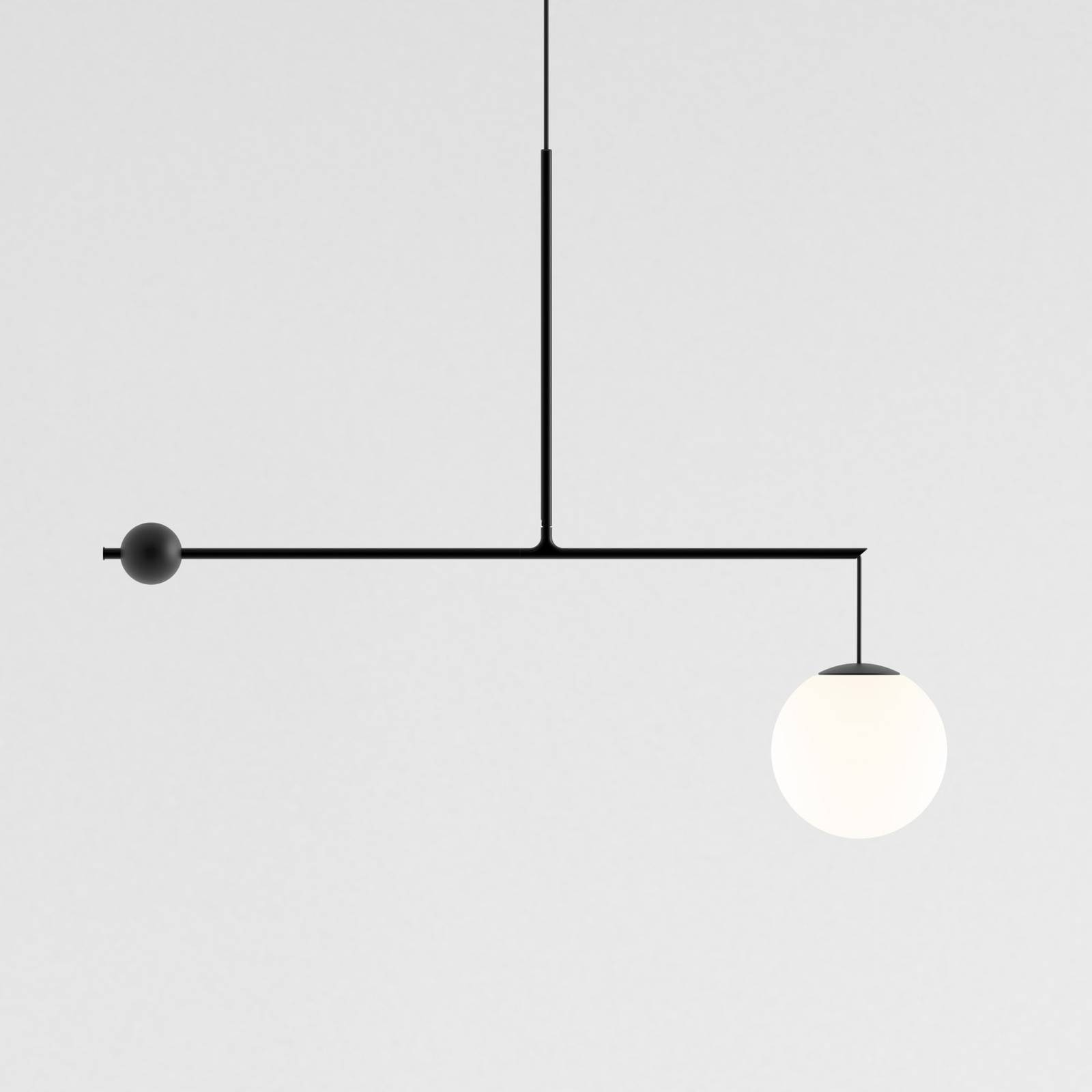 Luceplan Malamata Hängelampe schwarz matt, 106 cm Luceplan Malamata Hängelampe schwarz matt, 106 cm von Luceplan