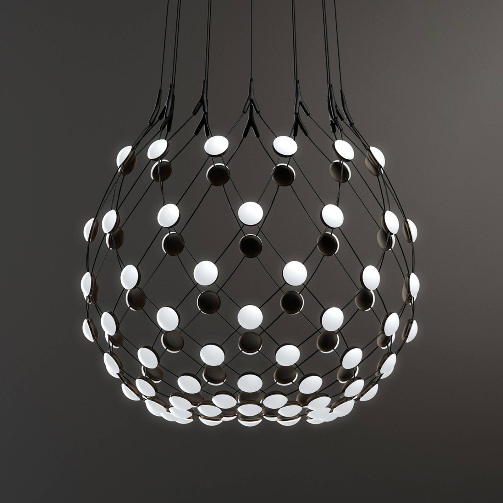 Luceplan Mesh Pendelleuchte Ø 80cm 5m Abhängung Luceplan Mesh Pendelleuchte Ø 80cm 5m Abhängung von Luceplan