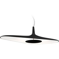 Luceplan Soleil Noir Sospensione schwarz/weiß von Luceplan