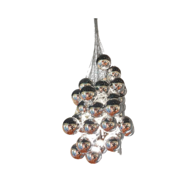 Stochastische Moderne Pendelleuchte mit mundgeblasenen Glaskugeln, Luceplan Stochastische Moderne Pendelleuchte mit mundgeblasenen Glaskugeln, Luceplan von Luceplan