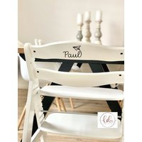 Aufkleber Hochstuhl Hauck Stokke Sticker Spielzeug Name Personalisiert Stuhl Namensaufkleber Namensschild Tripp Trapp Spielzeugkiste von Luchanodesign
