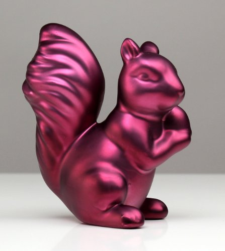 Eichhörnchen Eichkätzchen Keramikfigur Keramik Figur Tierfigur Tier Deko beere lila 8 cm Eichhörnchen Eichkätzchen Keramikfigur Keramik Figur Tierfigur Tier Deko beere lila 8 cm von Lucht