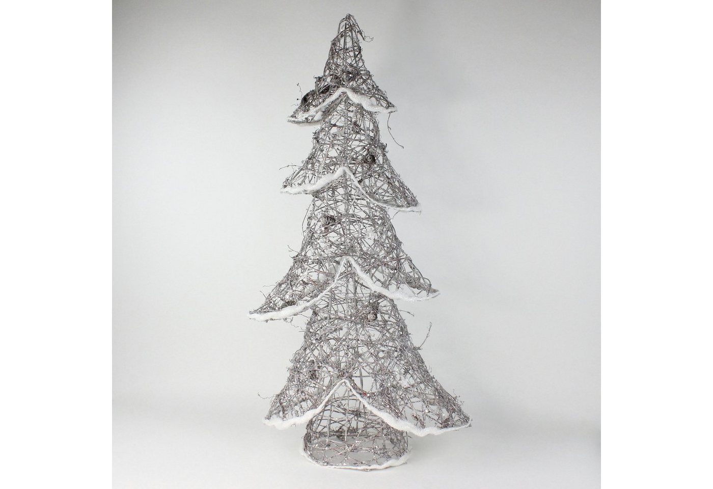 Lucht Dekofigur Glitter-Bäumchen 75 cm weiß von Lucht Lucht Dekofigur Glitter-Bäumchen 75 cm weiß von Lucht von Lucht
