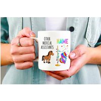 Arzthelferin Tasse, Geschenke, Wertschätzung, Knebelgeschenke, Einhorn Kaffeetasse, Tasse von TheNostalgicHouse