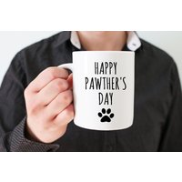 Hund Papa Becher, Geschenk, Fell Lustige Vatertagsbecher, Vatertagsgeschenk, Kaffeebecher, Vatertagshund, Pawther's Day von LucidCustomz
